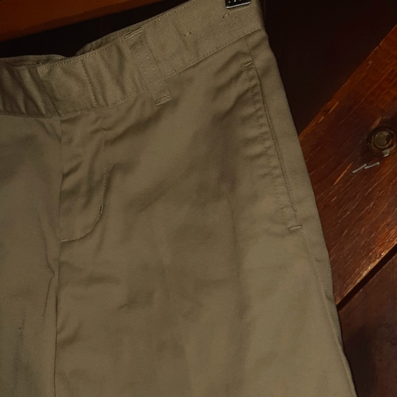 French Toast Tan Uniform Shorts - Picture 2 of 4